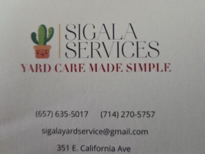 Sigala Yard Service Plus